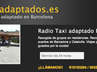 Taxis adaptados de Barcelona